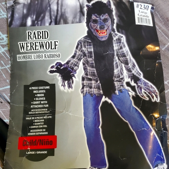 Werewolf four-piece new costume